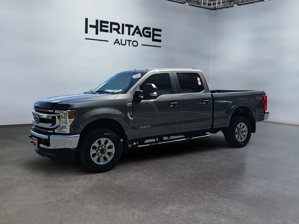 Carbonized Gray Metallic 2022 Ford F-250 Super Duty XL Crew Cab 4WD Pickup Truck Four-Wheel Drive Automatic