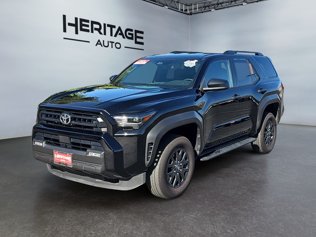 Black 2025 Toyota 4Runner SUV / Crossover Four-Wheel Drive 8-Speed Automatic