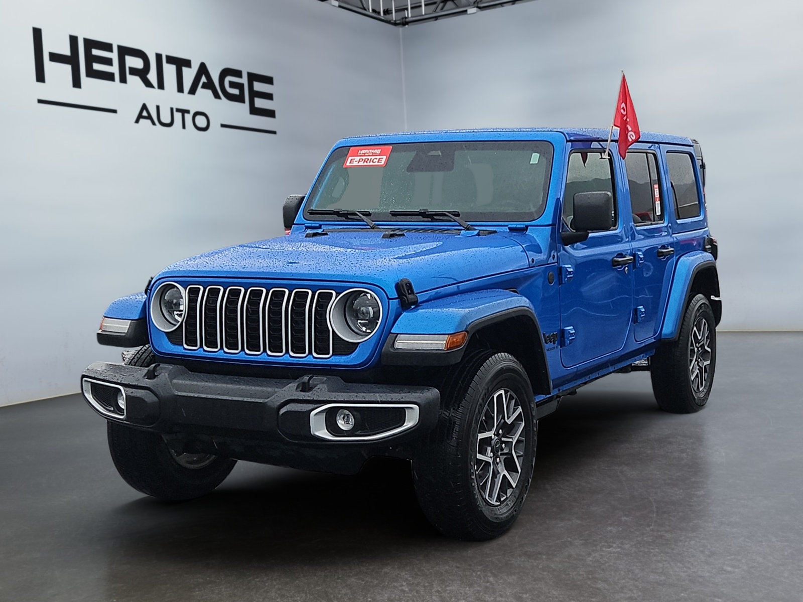 Hydro Blue Pearlcoat 2026 Jeep Wrangler SUV / Crossover Four-Wheel Drive 8-Speed Automatic
