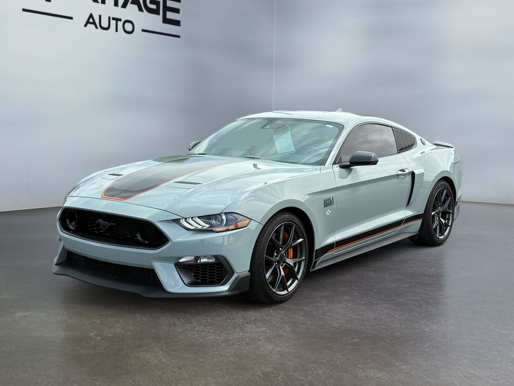 Fighter Jet Gray 2021 Ford Mustang Mach 1 Coupe RWD Coupe Rear-Wheel Drive Automatic