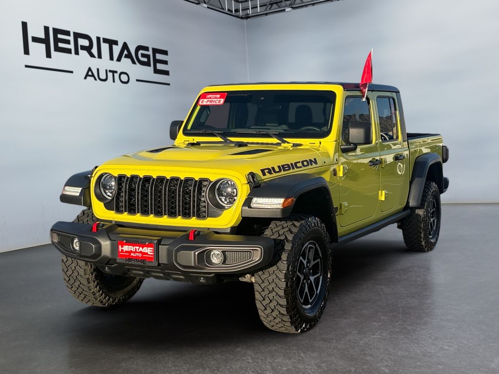High Velocity Clearcoat 2024 Jeep Gladiator Pickup Truck Four-Wheel Drive 8-Speed Automatic
