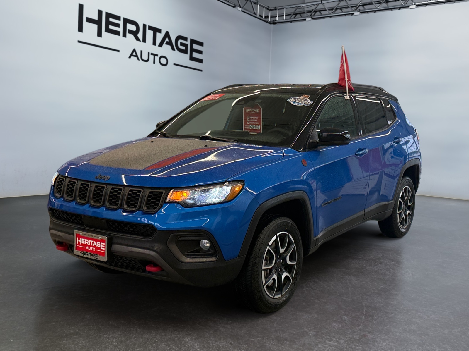 Blue 2026 Jeep Compass SUV / Crossover Four-Wheel Drive 8-Speed Automatic