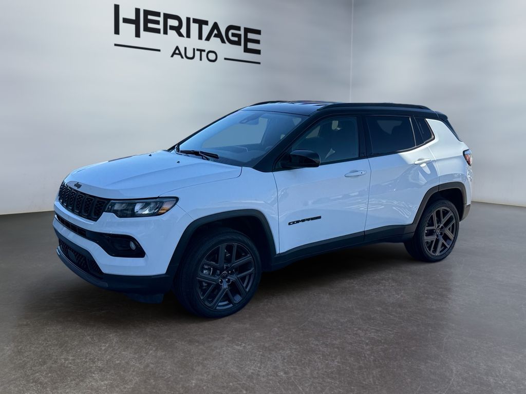 Bright White Clearcoat 2026 Jeep Compass SUV / Crossover Four-Wheel Drive 8-Speed Automatic