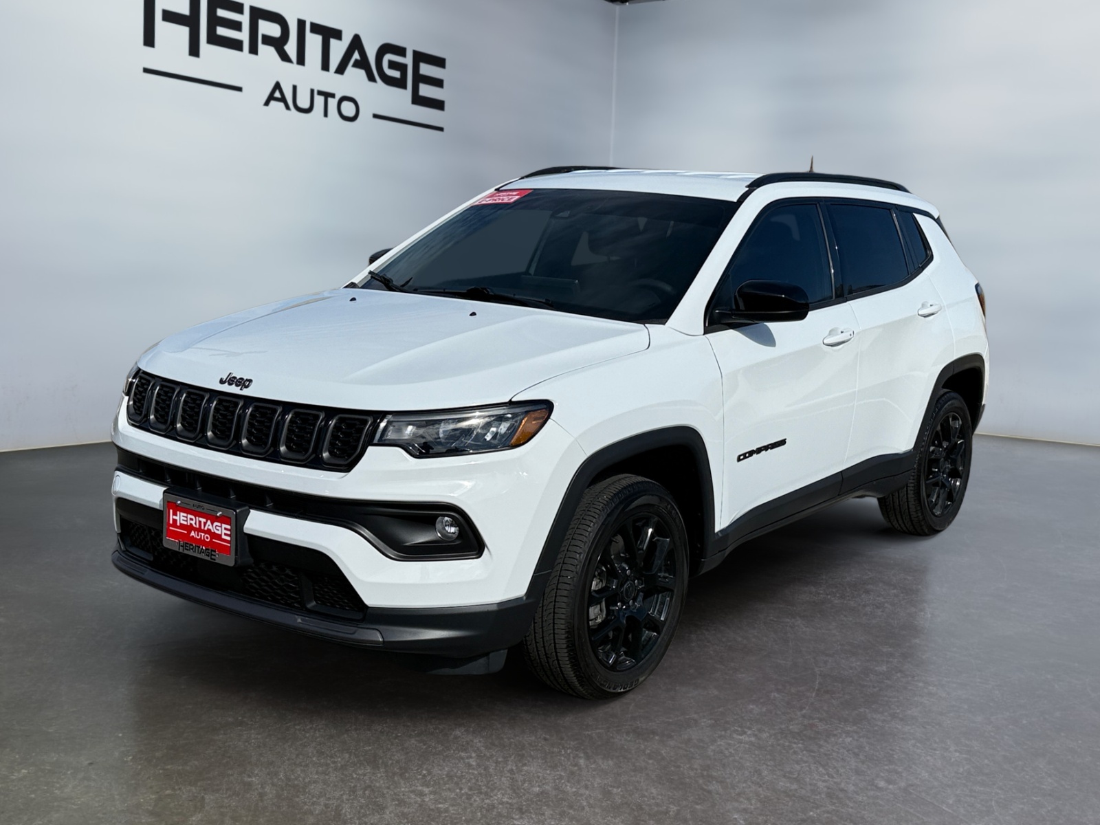 Bright White Clearcoat 2025 Jeep Compass SUV / Crossover Four-Wheel Drive 8-Speed Automatic