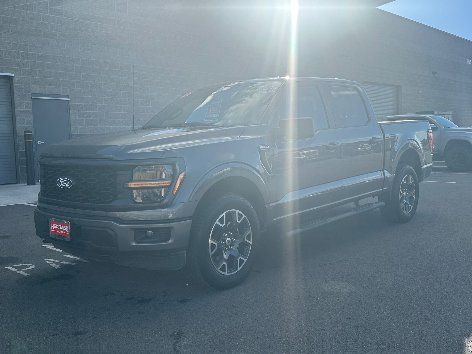 Carbonized Gray Metallic 2024 Ford F-150 Pickup Truck Four-Wheel Drive Automatic