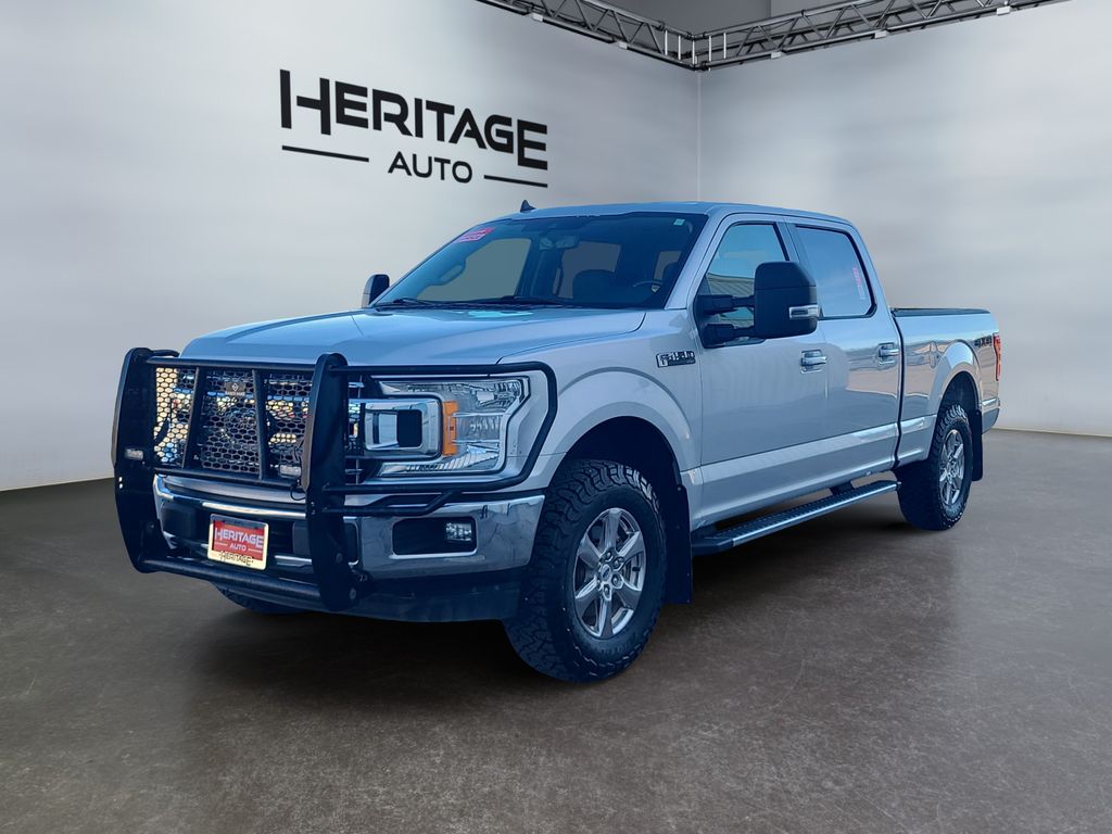 Ingot Silver Metallic 2019 Ford F-150 XLT SuperCrew LB 4WD Pickup Truck Four-Wheel Drive Automatic
