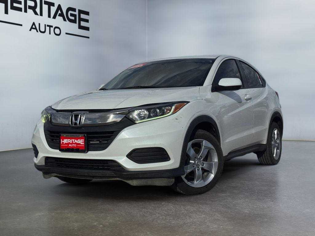 Platinum White Pearl 2020 Honda HR-V LX AWD SUV / Crossover All-Wheel Drive Continuously Variable Transmission