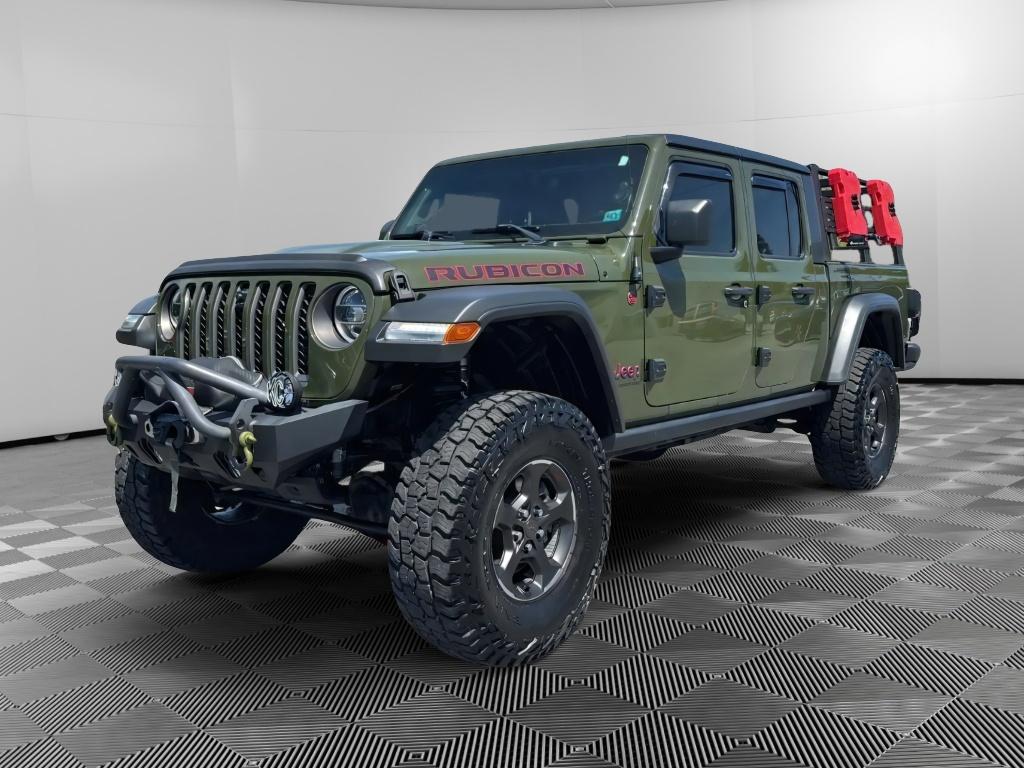 Sarge Green Clearcoat 2021 Jeep Gladiator Pickup Truck Four-Wheel Drive 8-Speed Automatic