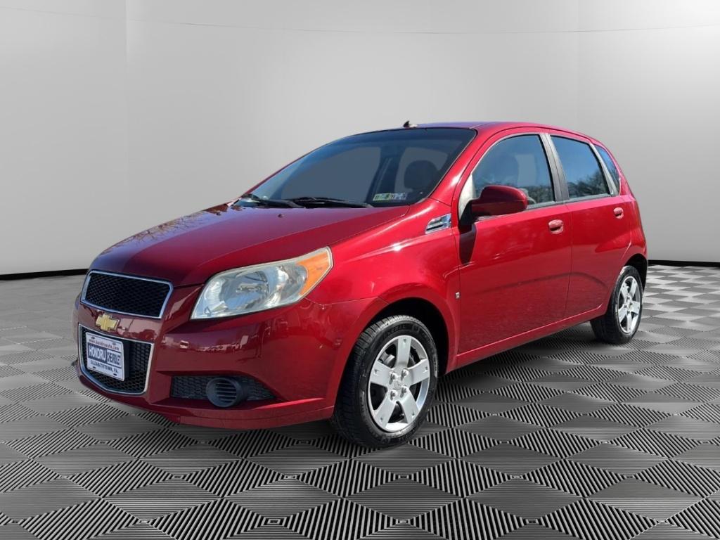 SPORT RED 2009 Chevrolet Aveo 5 LT Hatchback FWD Hatchback Front-Wheel Drive 4-Speed Automatic