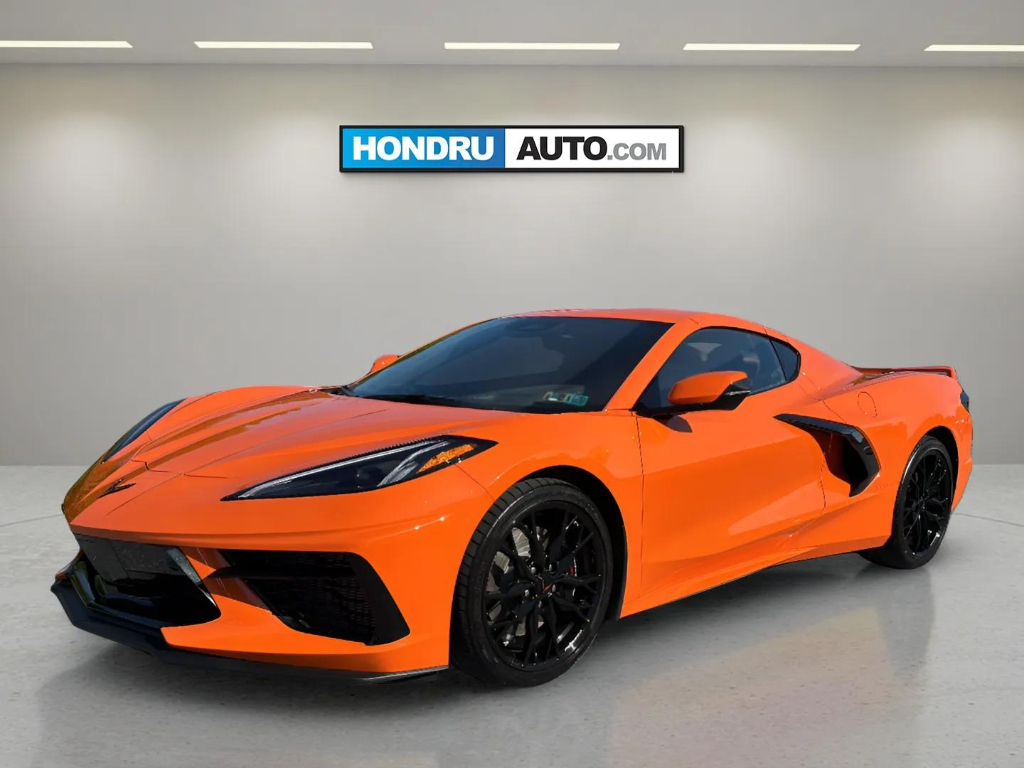 Amplify Orange Tintcoat 2024 Chevrolet Corvette Stingray 2LT Coupe RWD Coupe Rear-Wheel Drive 8-Speed Automatic