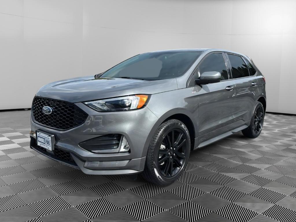 Carbonized Gray Metallic 2022 Ford Edge SUV / Crossover All-Wheel Drive 8-Speed Automatic