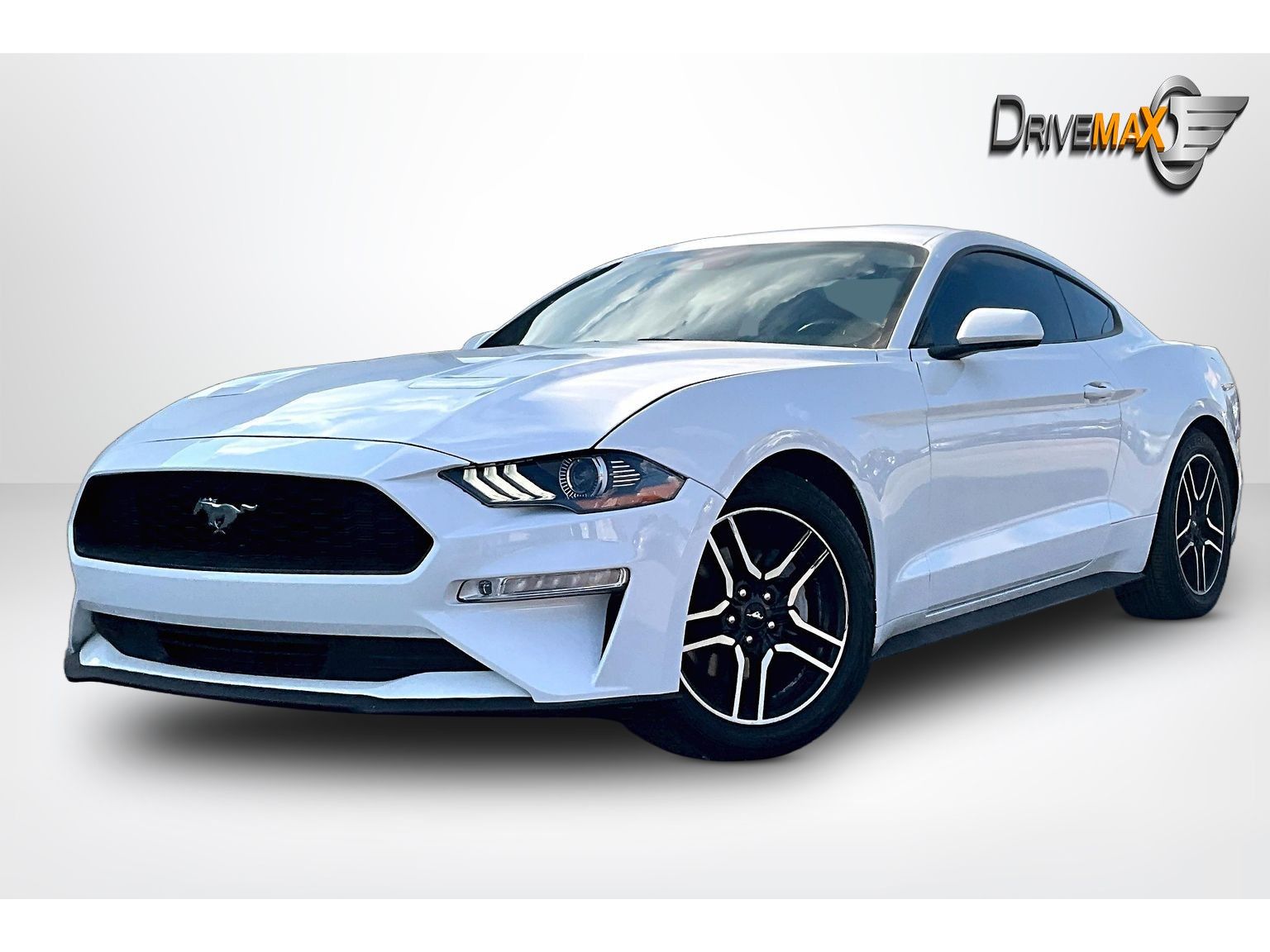 Oxford White 2021 Ford Mustang Coupe Rear-Wheel Drive Automatic