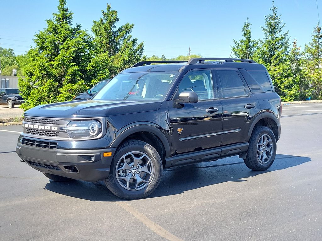 Shadow Black 2021 Ford Bronco Sport SUV / Crossover All-Wheel Drive 8-Speed Automatic