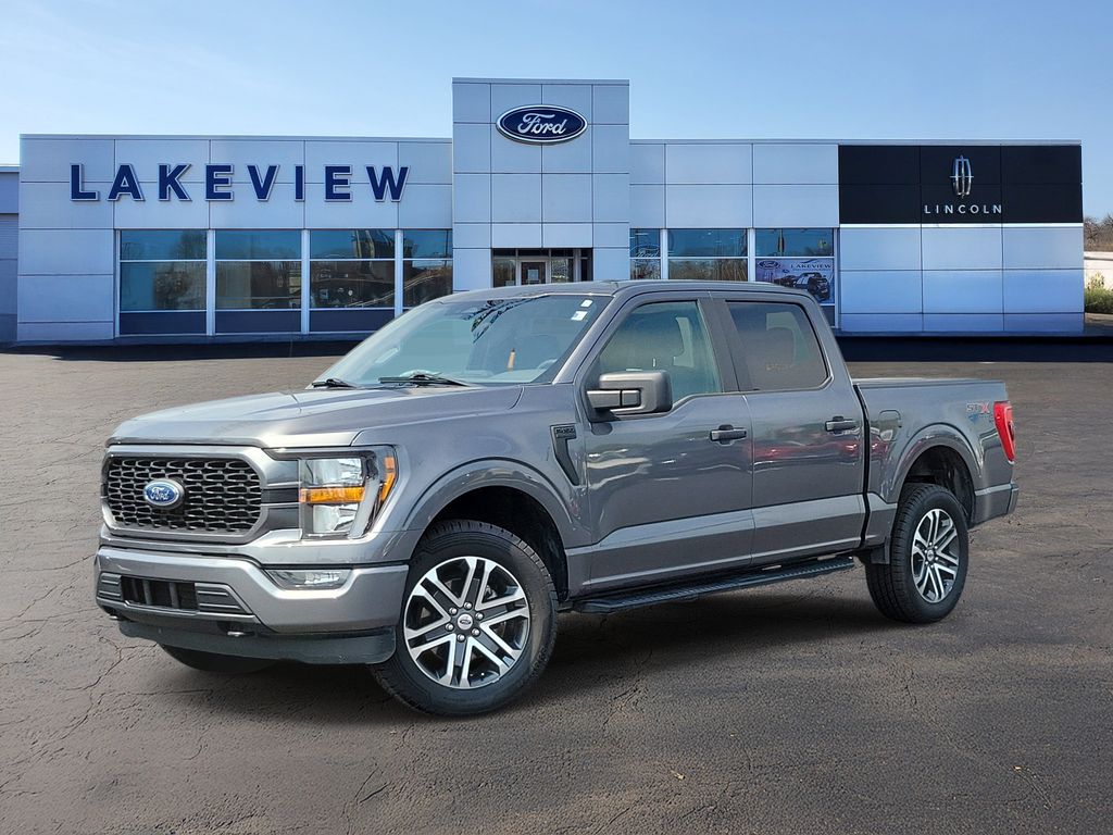 CARBONIZED GRAY METALLIC 2023 Ford F-150 Pickup Truck Four-Wheel Drive Automatic