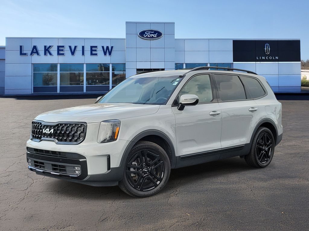 Wolf Gray 2024 Kia Telluride SUV / Crossover All-Wheel Drive 8-Speed Automatic
