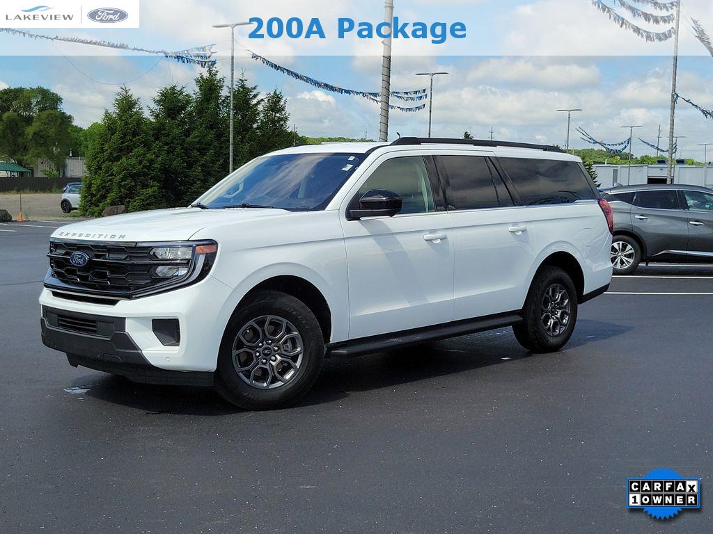 OXFORD WHITE 2025 Ford Expedition MAX Active 4WD SUV / Crossover Four-Wheel Drive Automatic