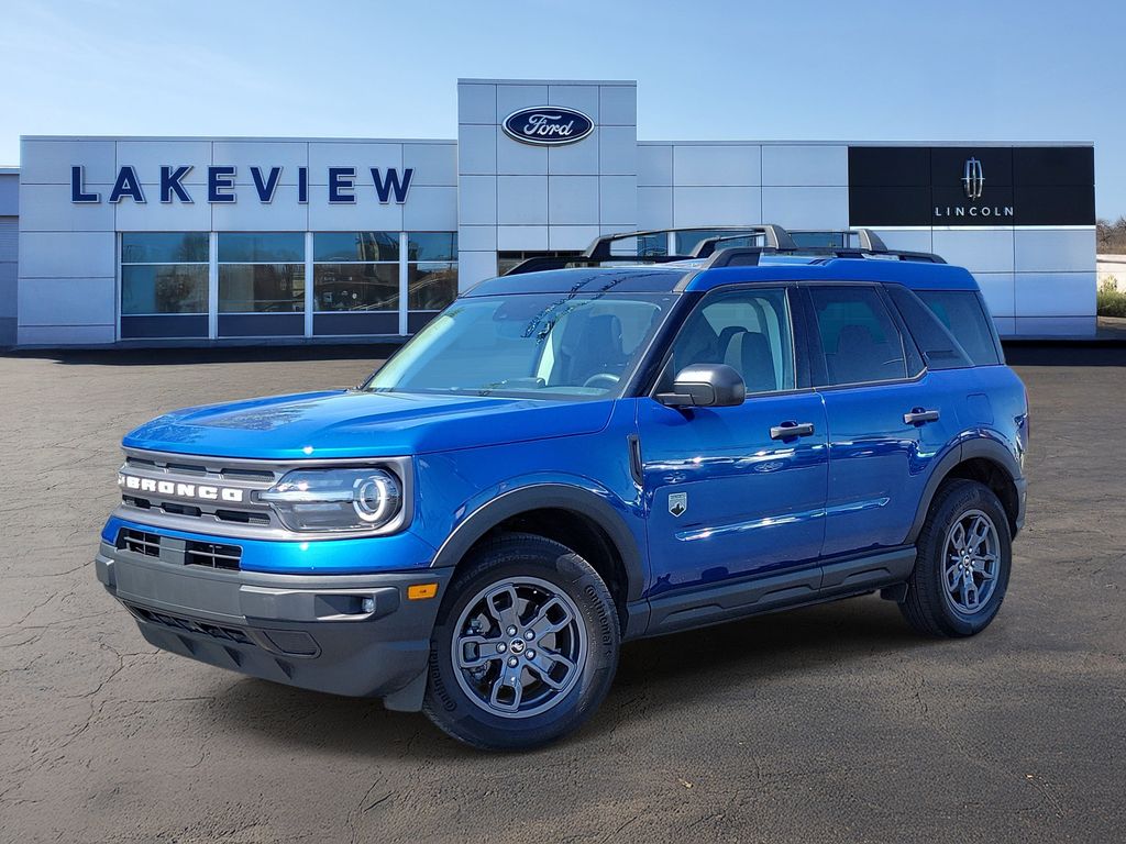ATLAS BLUE METALLIC 2024 Ford Bronco Sport SUV / Crossover All-Wheel Drive 8-Speed Automatic