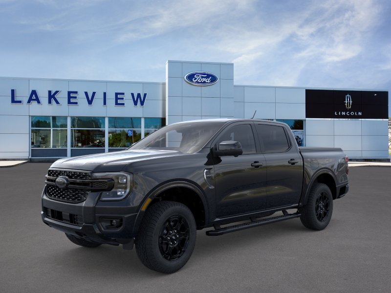 Shadow Black 2026 Ford Ranger Pickup Truck Four-Wheel Drive Automatic