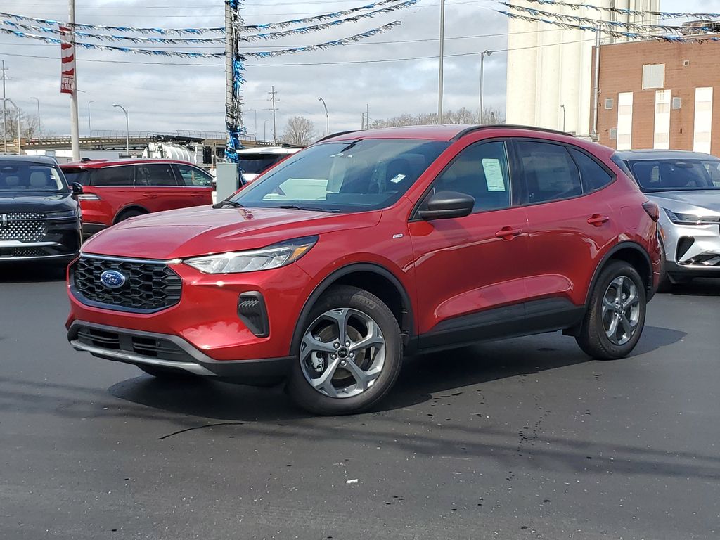 Rapid Red Metallic Tinted Clearcoat 2026 Ford Escape ST-Line AWD SUV / Crossover All-Wheel Drive 8-Speed Automatic