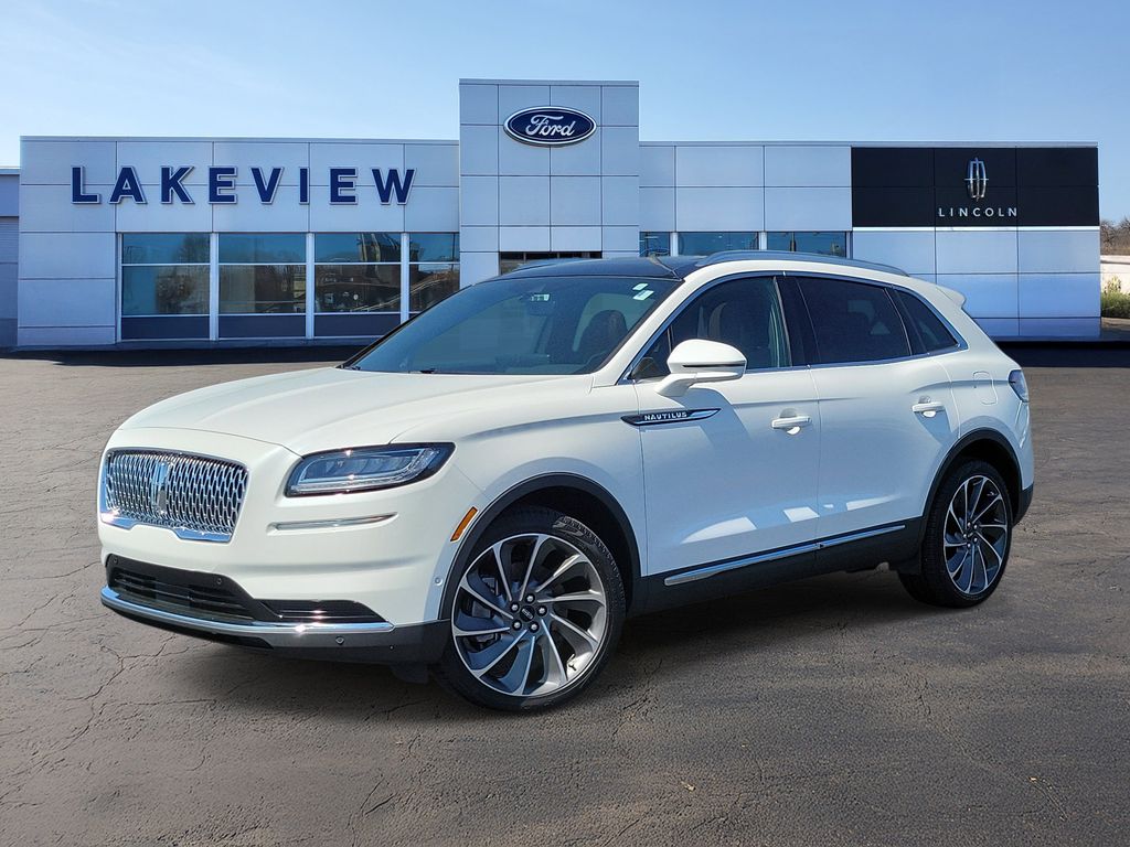 Pristine White Metallic Tri-Coat 2022 Lincoln Nautilus SUV / Crossover All-Wheel Drive 8-Speed Automatic