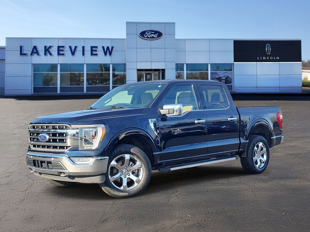 ANTIMATTER BLUE METALLIC 2023 Ford F-150 Pickup Truck Four-Wheel Drive Automatic
