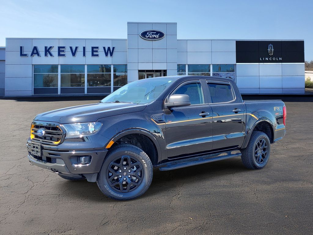 SHADOW BLACK 2023 Ford Ranger Pickup Truck Four-Wheel Drive Automatic