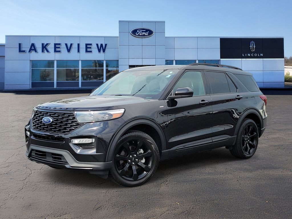 AGATE BLACK METALLIC 2024 Ford Explorer SUV / Crossover All-Wheel Drive Automatic