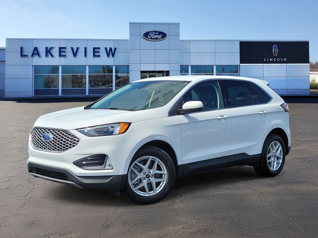 Oxford White 2023 Ford Edge SUV / Crossover All-Wheel Drive 8-Speed Automatic