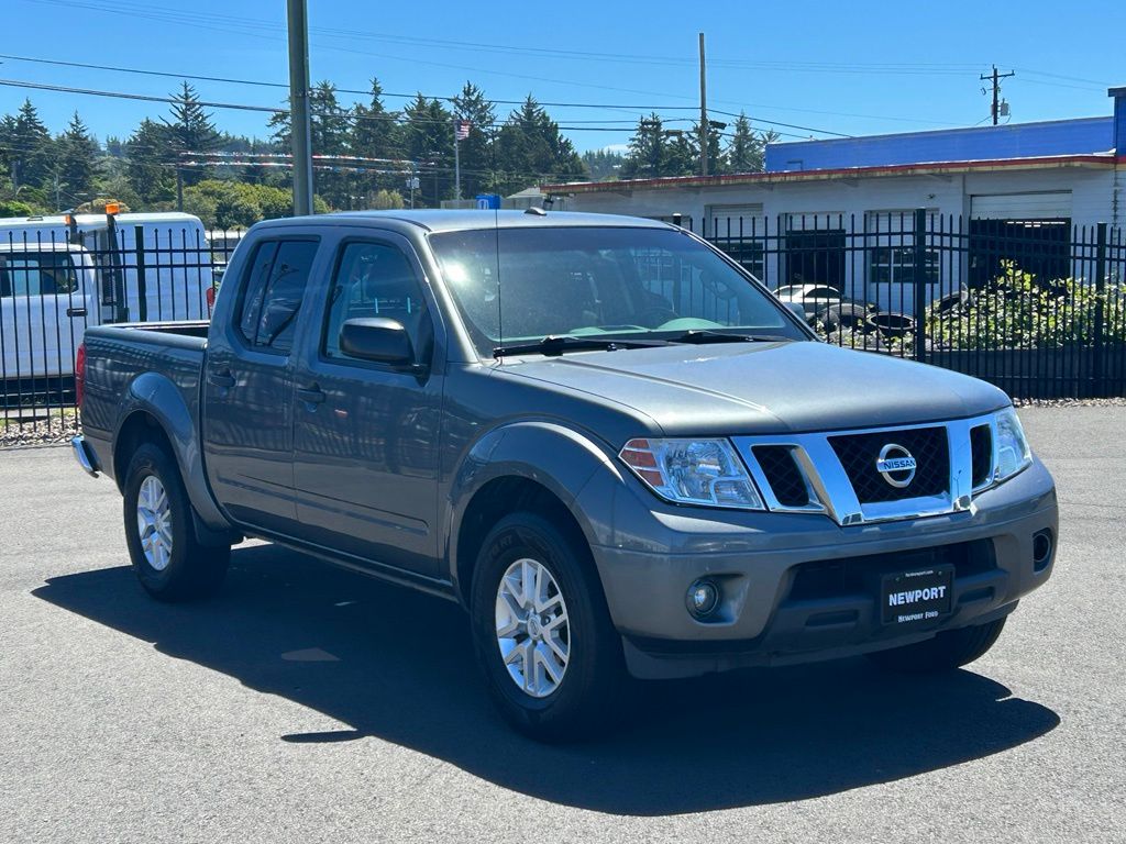Gray (Gun Metallic) 2016 Nissan Frontier Pickup Truck 4X2 5-Speed Automatic Overdrive
