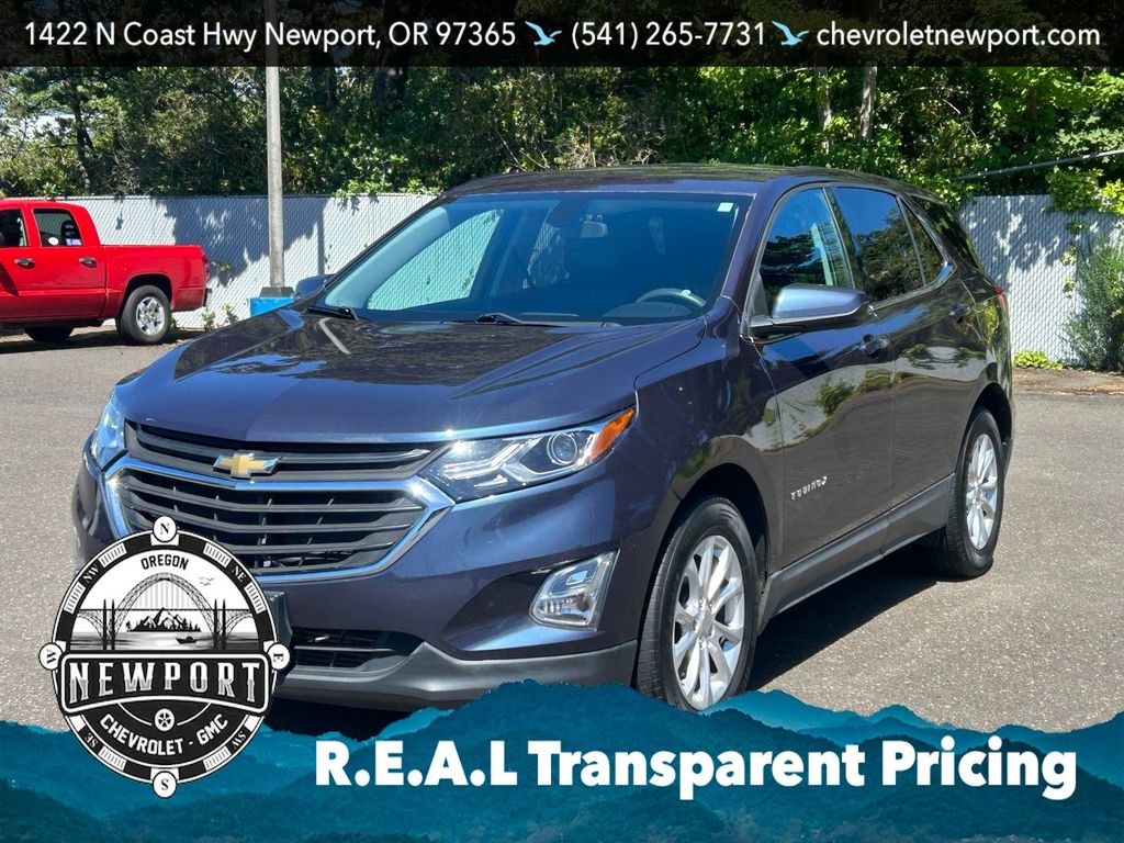 Storm Blue Metallic 2018 Chevrolet Equinox SUV / Crossover Front-Wheel Drive 6-Speed Automatic Overdrive