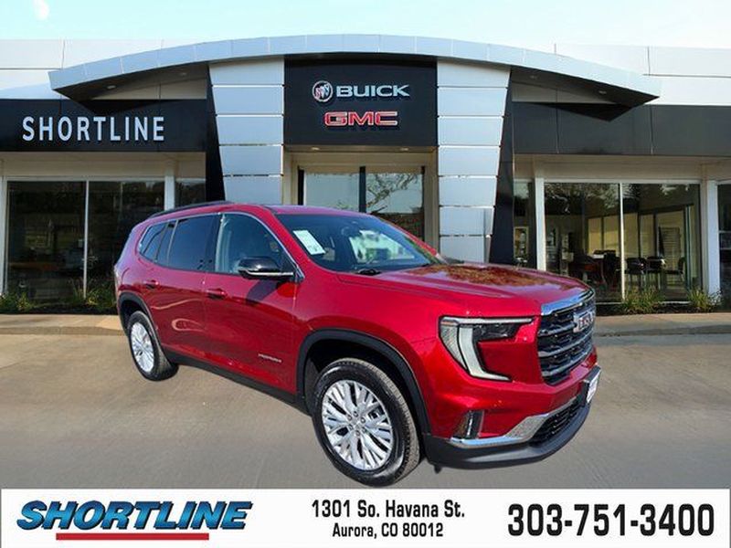 Volcanic Red Tintcoat 2025 GMC Acadia Elevation AWD SUV / Crossover Four-Wheel Drive 8-Speed Automatic