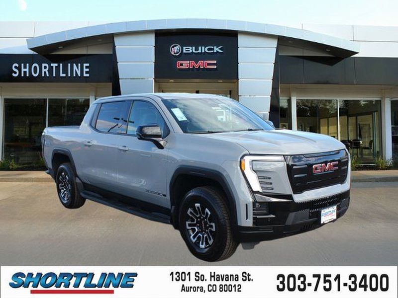 Thunderstorm Gray 2026 GMC Sierra EV Pickup Truck All-Wheel Drive Automatic