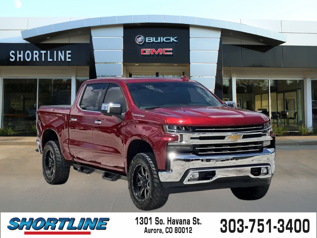 Cherry Red Tintcoat 2021 Chevrolet Silverado 1500 LTZ Crew Cab 4WD Pickup Truck Four-Wheel Drive 8-Speed Automatic