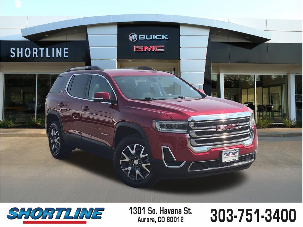 Cayenne Red Tintcoat 2021 GMC Acadia SUV / Crossover Four-Wheel Drive 9-Speed Automatic