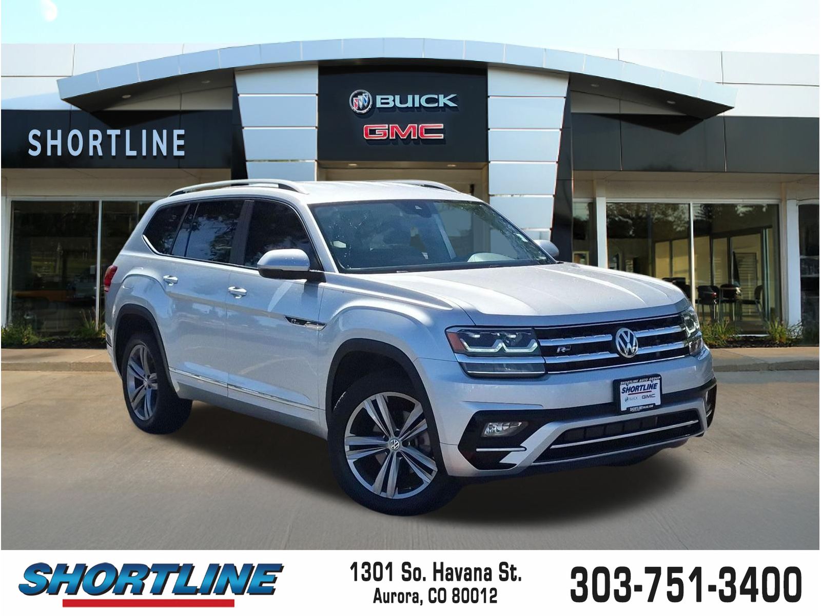 Reflex Silver Metallic 2019 Volkswagen Atlas SUV / Crossover Front-Wheel Drive 8-Speed Automatic