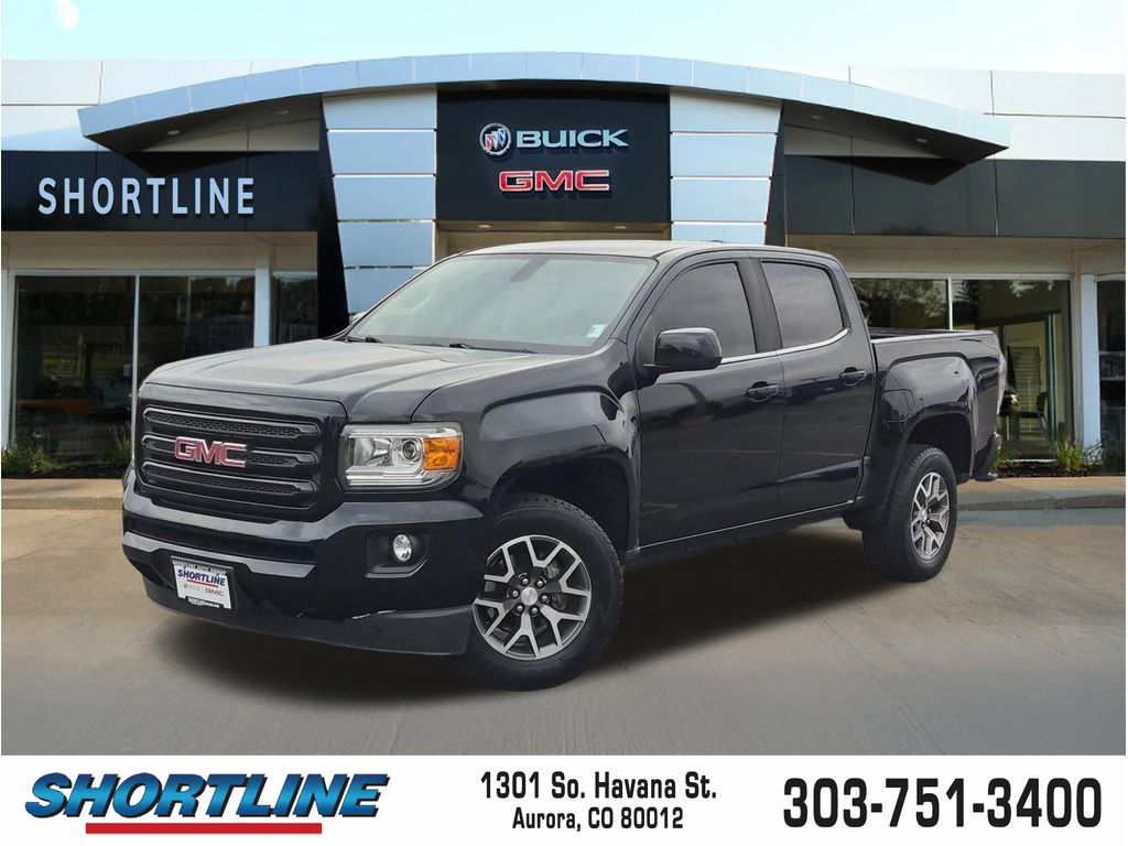 Onyx Black 2019 GMC Canyon Pickup Truck Four-Wheel Drive 8-Speed Automatic