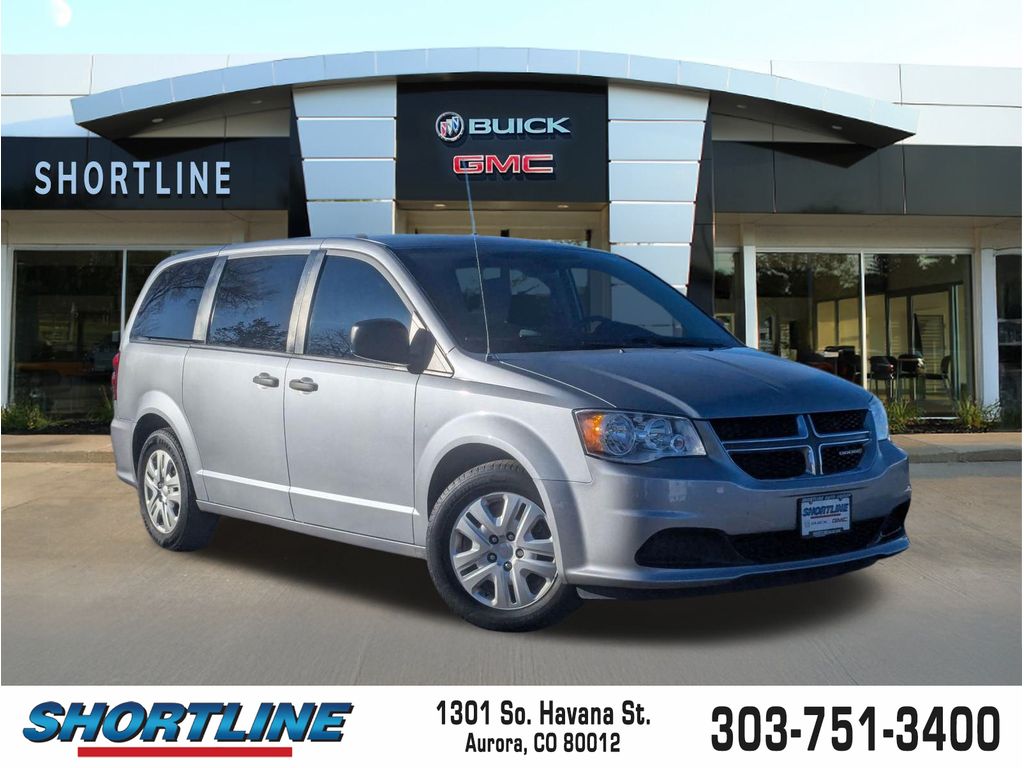 Silver (Billet Clearcoat) 2020 Dodge Grand Caravan SE FWD Minivan Front-Wheel Drive 6-Speed Automatic