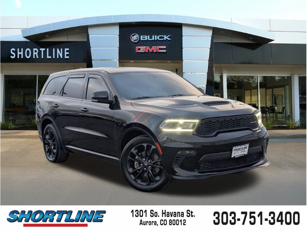 DB Black Clearcoat 2022 Dodge Durango R/T AWD SUV / Crossover All-Wheel Drive 8-Speed Automatic