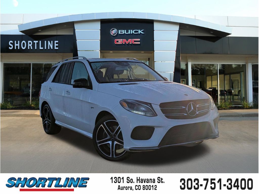 Polar White 2018 Mercedes-Benz GLE AMG GLE 43 4MATIC SUV / Crossover All-Wheel Drive 9-Speed Automatic