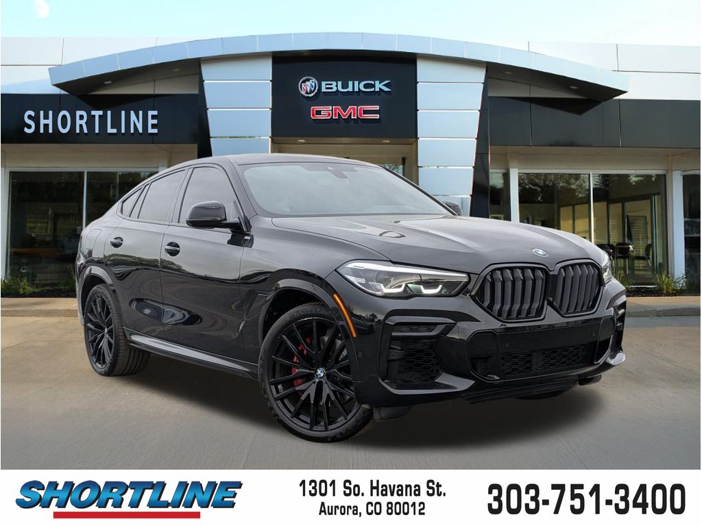 Black Sapphire Metallic 2023 BMW X6 xDrive40i AWD SUV / Crossover All-Wheel Drive 8-Speed Automatic