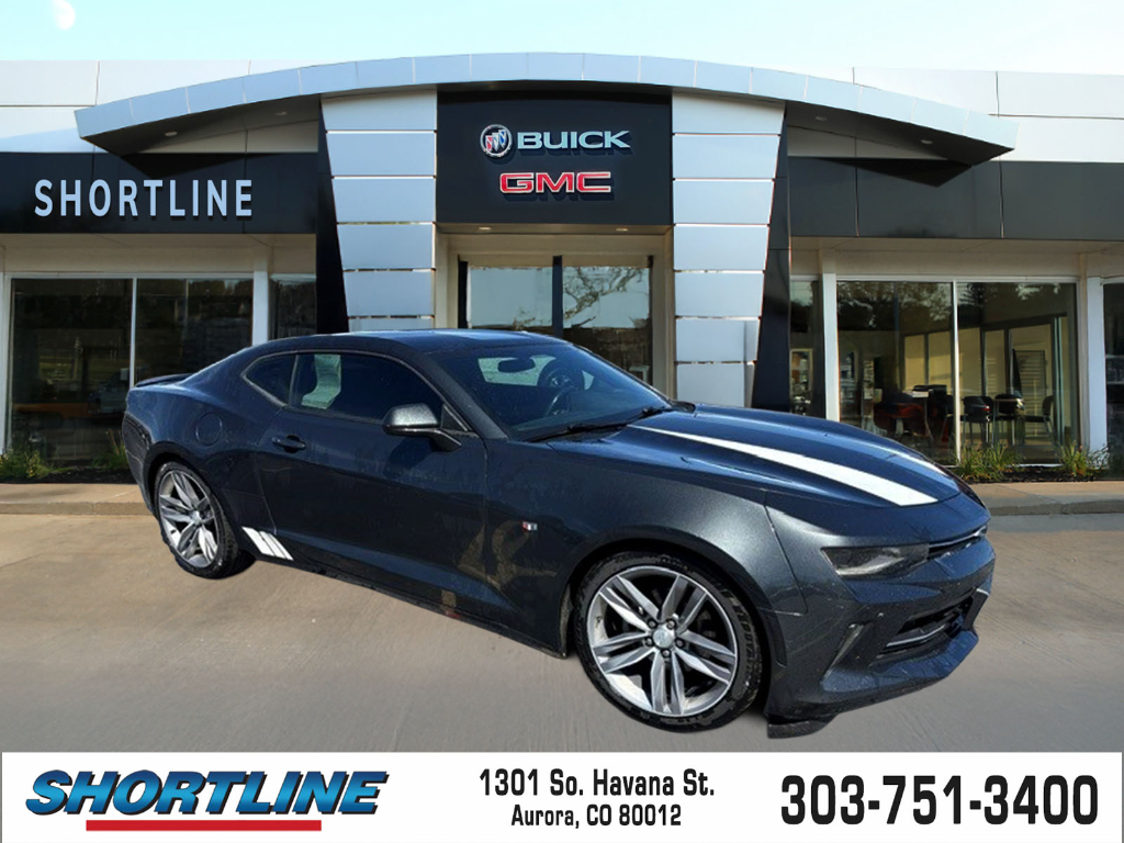 Nightfall Gray Metallic 2018 Chevrolet Camaro Coupe Rear-Wheel Drive 8-Speed Automatic