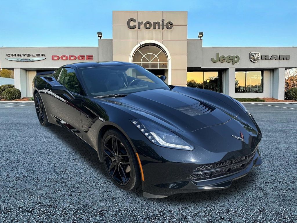 Black 2019 Chevrolet Corvette Coupe Rear-Wheel Drive 8-Speed Automatic