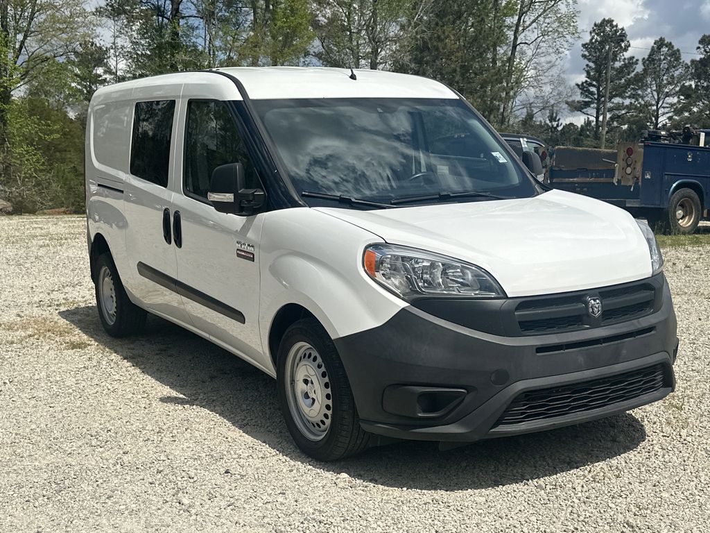 BRIGHT WHITE 2018 RAM ProMaster City Tradesman Cargo Van Van Front-Wheel Drive 9-Speed Automatic