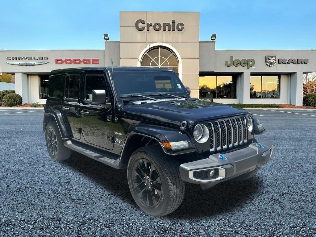 BLACK CLEARCOAT 2023 Jeep Wrangler 4xe SUV / Crossover Four-Wheel Drive 8-Speed Automatic