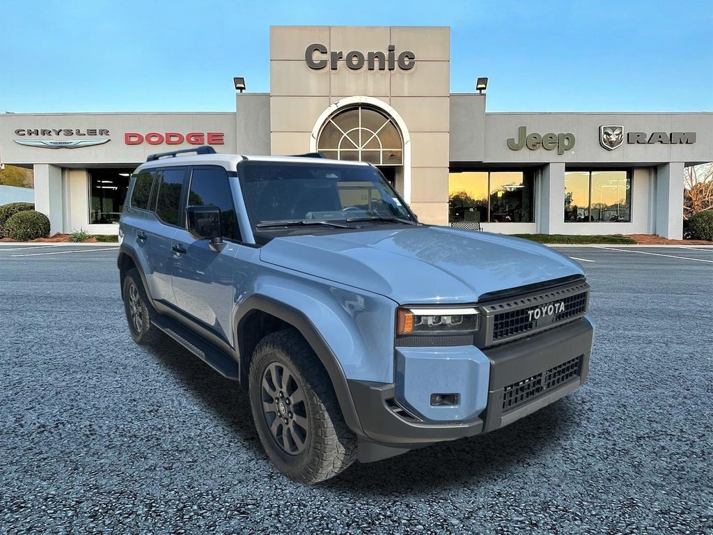 Heritage Blue/Gray Scape 2024 Toyota Land Cruiser SUV / Crossover 8-Speed Automatic