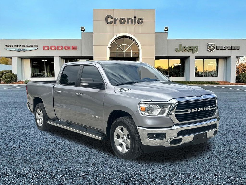 Billet Silver Metallic Clearcoat 2021 RAM 1500 Pickup Truck 4X2 8-Speed Automatic