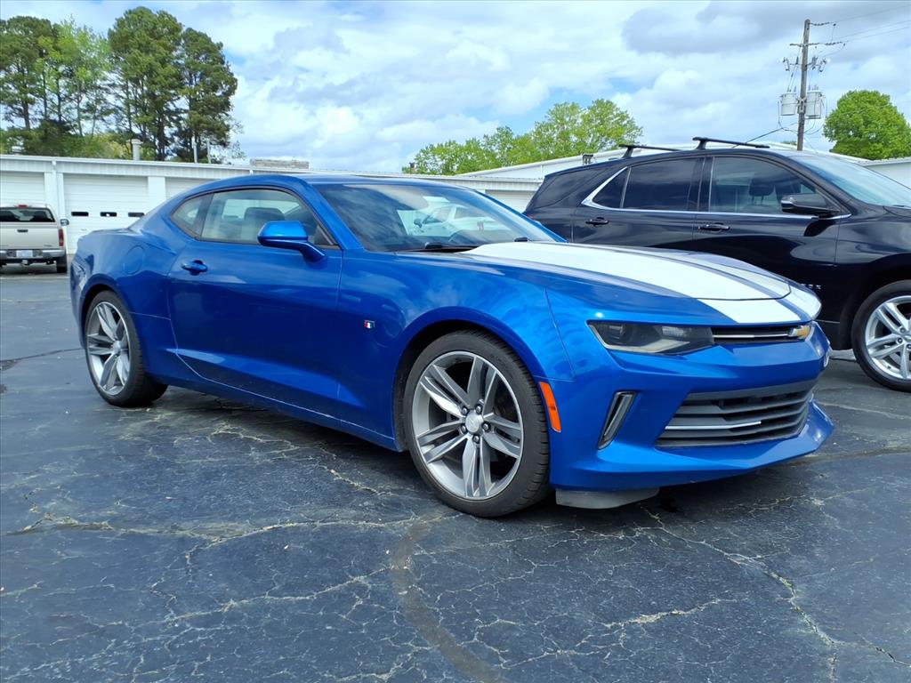 Hyper Blue Metallic 2017 Chevrolet Camaro 1LT Coupe RWD Coupe Rear-Wheel Drive 8-Speed Automatic