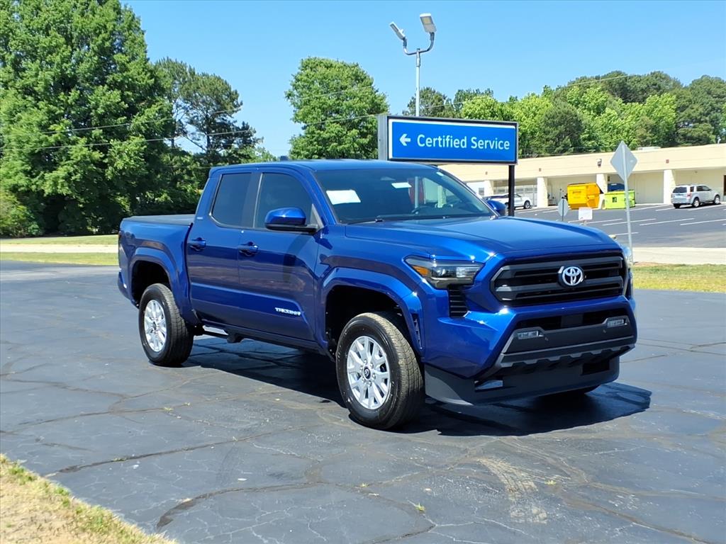 Blue Crush Metallic 2024 Toyota Tacoma Pickup Truck Four-Wheel Drive 8-Speed Automatic