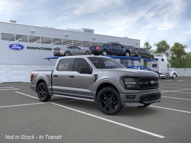 Carbonized Gray Metallic 2026 Ford F-150 STX SuperCrew 4WD Pickup Truck Four-Wheel Drive Automatic
