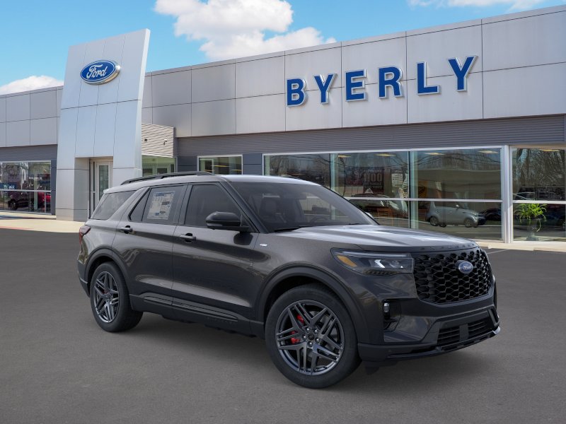 Agate Black Metallic 2026 Ford Explorer SUV / Crossover All-Wheel Drive Automatic